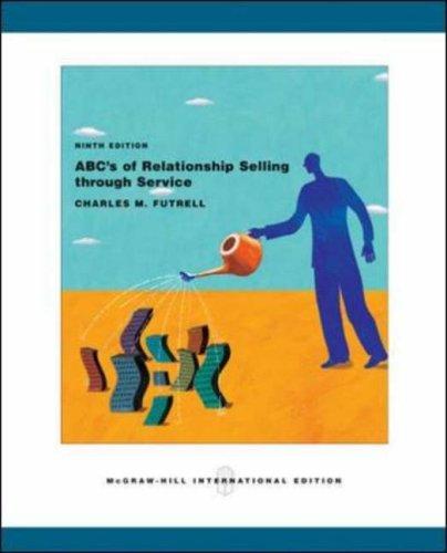 ABC's of Relationship Selling                                                                                                                         <br><span class="capt-avtor"> By:Futrell, Charles M.                               </span><br><span class="capt-pari"> Eur:16,24 Мкд:999</span>